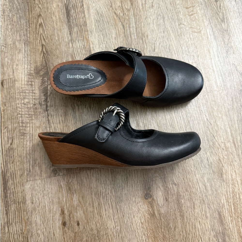 BareTraps • Luna Mary Jane Mules - Picture 3 of 12